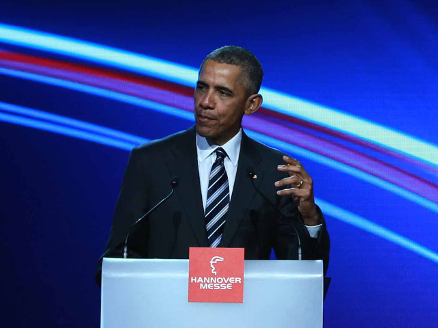Президент США Барак Обама во время встречи с лидерами Франции, Германии, Великобритании и Италии планирует обсудить возможность применения кибернетического оружия против террористической группировки "Исламское государство" (ИГ, ДАИШ, запрещена в РФ)