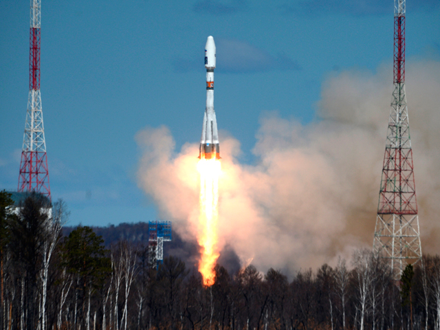 Первый запуск на космодроме Восточный, 28 апреля 2016 года