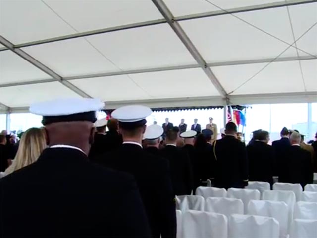 В Румынии на военной базе Девеселу на юге страны проходит церемония подтверждения готовности американской системы противоракетной обороны Aegis