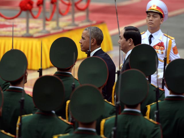 Барак Обама и Чан Дай Куанг, 23 мая 2016 года