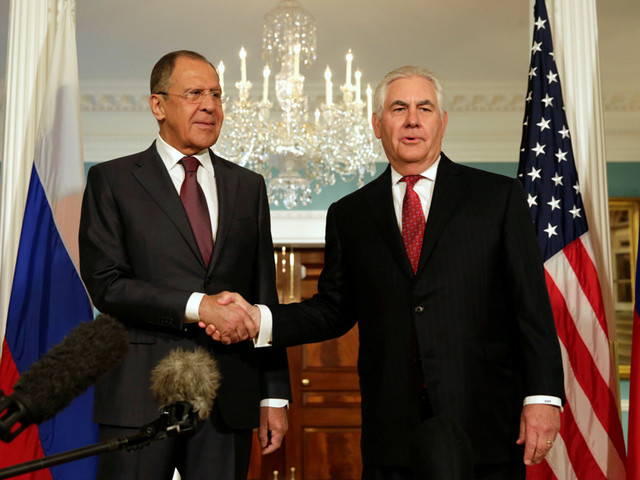 Сергей Лавров провел в Вашингтоне переговоры с Трампом и Тиллерсоном Сергей Лавров провел в Вашингтоне переговоры с Трампом и Тиллерсоном