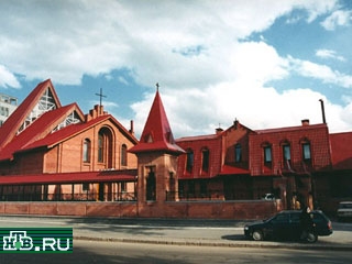Католический храм в Новосибирске