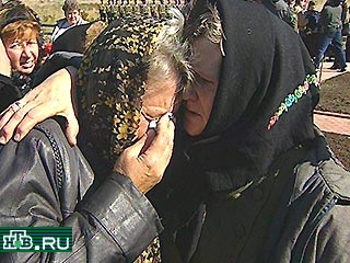 В Грозном захоронены неопознанные останки погибших в первую чеченскую кампанию
