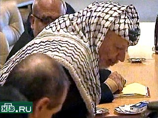 Ясир Арафат прервал переговоры в Египте