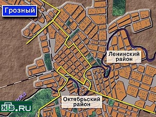 Сегодня в Октябрьском районе Грозного колонна федеральных сил подверглась нападению. Ранение получил механик-водитель и трое военнослужащих