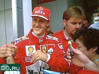 Квалификацию "Гран-При Малайзии" выиграл немец Михаэль Шумахер