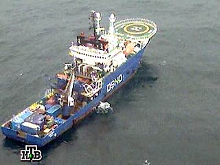 На место гибели АПЛ "Курск" прибыло норвежское исследовательское судно Mayo
