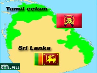 Флотилия тамильских камикадзе совершила налет на базу ВМФ Шри-Ланки
