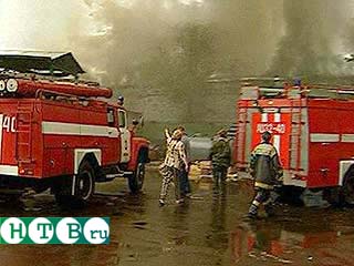 Пожар в воинской части в Петербурге ликвидирован