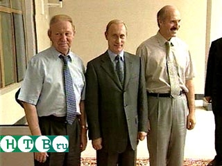 Лукашенко, Путин и Кучма провели переговоры в Витебске