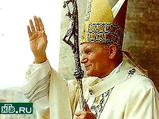 Иоанн Павел II-ой впервые в истории посетит футбольный матч как болельщик