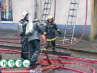 Пожар в московской гостинице "Алтай"