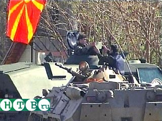 Македонская армия начала новое наступление на албанских боевиков