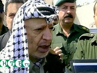 Ясир Арафат прокомментировал захват израильской армией палестинских объектов в Иерусалиме, ввод танков в Газу и бомбардировку израильскими истребителями штаб-квартиры палестинской полиции в Рамаллахе