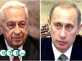 Ближневосточное урегулирование станет основной темой переговоров премьер-министра Израиля Ариэля Шарона и президента России Владимира Путина в Москве