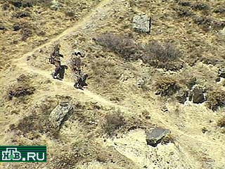 Несколько десятков чеченских боевиков поздно вечеров в среду предприняли попытку прорваться из Грузии на территорию России