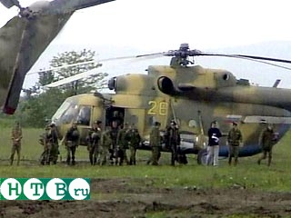 Чеченские боевики утверждают, что сбили военный вертолет Ми-8