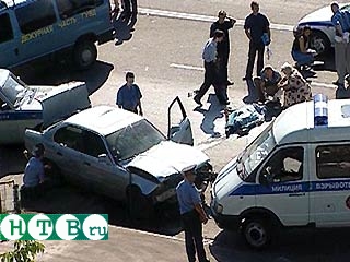 В Москве взорван автомобиль