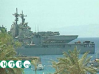 С японской военной базы ВМФ вышел американский военный крейсер