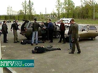 В рамках операции "Вихрь-антитеррор-8" сотрудники РУБОП задержали членов "девяткинской" группировки