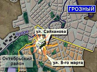 В Грозном погиб милиционер