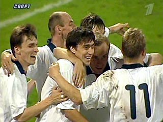Сборная России завоевала путевку на чемпионат мира-2002