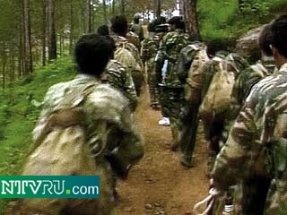 Абхазы взяли грузинских и чеченских боевиков в окружение