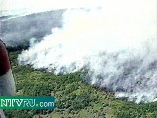 В Хабаровском крае продолжают бушевать лесные пожары