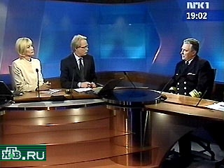 Накануне командующий вооруженными силами Северной Норвегии вице-адмирал Эйнар Скорген дал интервью норвежскому телевидению, в котором затрагивались многие темы, связанные с гибелью моряков на "Курске"