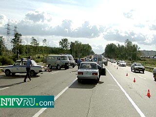 5 человек погибли в автокатастрофе на трассе Москва-Санкт-Петербург