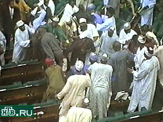 В Нигерийском парламенте произошла массовая драка