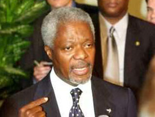 Генеральный секретарь ООН Кофи Аннан