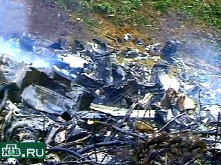 Сегодня на месте падения российского самолета Ил-18 у горы Мтирала в 20 км от Батуми состоялась панихида по погибшим. На ней присутствовали прилетевшие спецрейсом из Ростова-на-Дону родственники пассажиров и членов экипажа