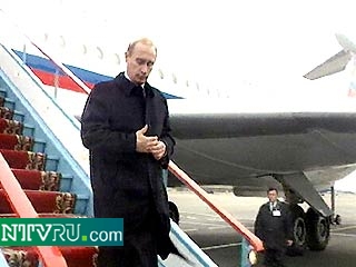 Владимир Путин вылетел в США