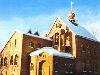 Церковь Сретения Господня, в которой служил священник Александр Мень