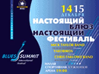 В Лужниках пройдет блюз-фестиваль BLUES SUMMIT