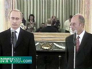 Владимир Путин ведет переговоры с премьер-министром Греции