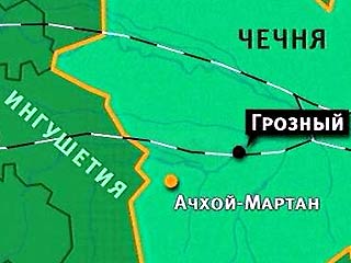 В Чечне в станице Ассиновская  произошел подрыв военной автомашины "Урал"
