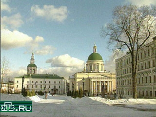 Свято-Данилов монастырь в Москве. Здание Отдела внешних церковных связей