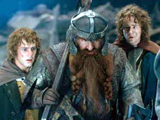 В нескольких тысячах кинотеатров США начался показ нового фантастического фильма "Братство колец", снятого по трилогии Толкиена "Властелин колец"