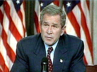 Буш даст пресс-конференцию в 19:00