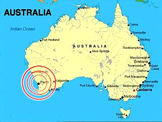 В Австралии произошло землетрясение