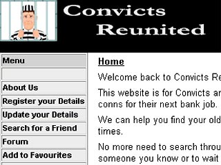В британской зоне интернета открылся сайт, посредством которого бывшие заключенные смогут отыскать своих сокамерников