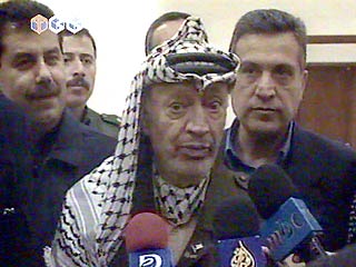 Палестинцы опровергли слухи о намерении Арафата уйти в отставку