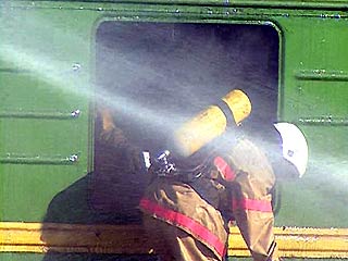 В Псковской области 9 человек пострадали при пожаре в пассажирском поезде