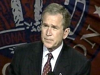 Президент США Джордж Буш предупредил Ирак о возможности применения против него военной силы