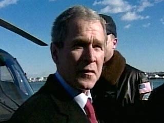 Президент США Джордж Буш выступил в пятницу вечером с резкой критикой в адрес палестинского лидера Ясира Арафата