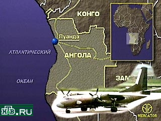 В Анголе разбился российский самолет Ан-24