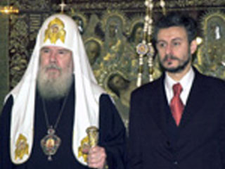 Патриарх Алексий II и Соломон Паси