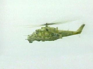 В Чечне пропала связь с вертолетом Ми-24